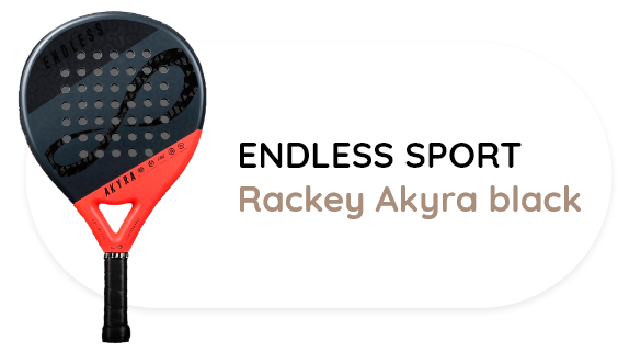 ENDLESS - RACKET AKYRA  BLACK